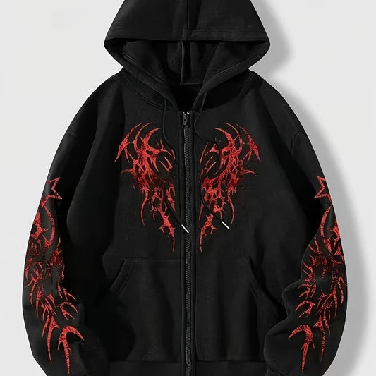Dragon Heart Zip Hoodie