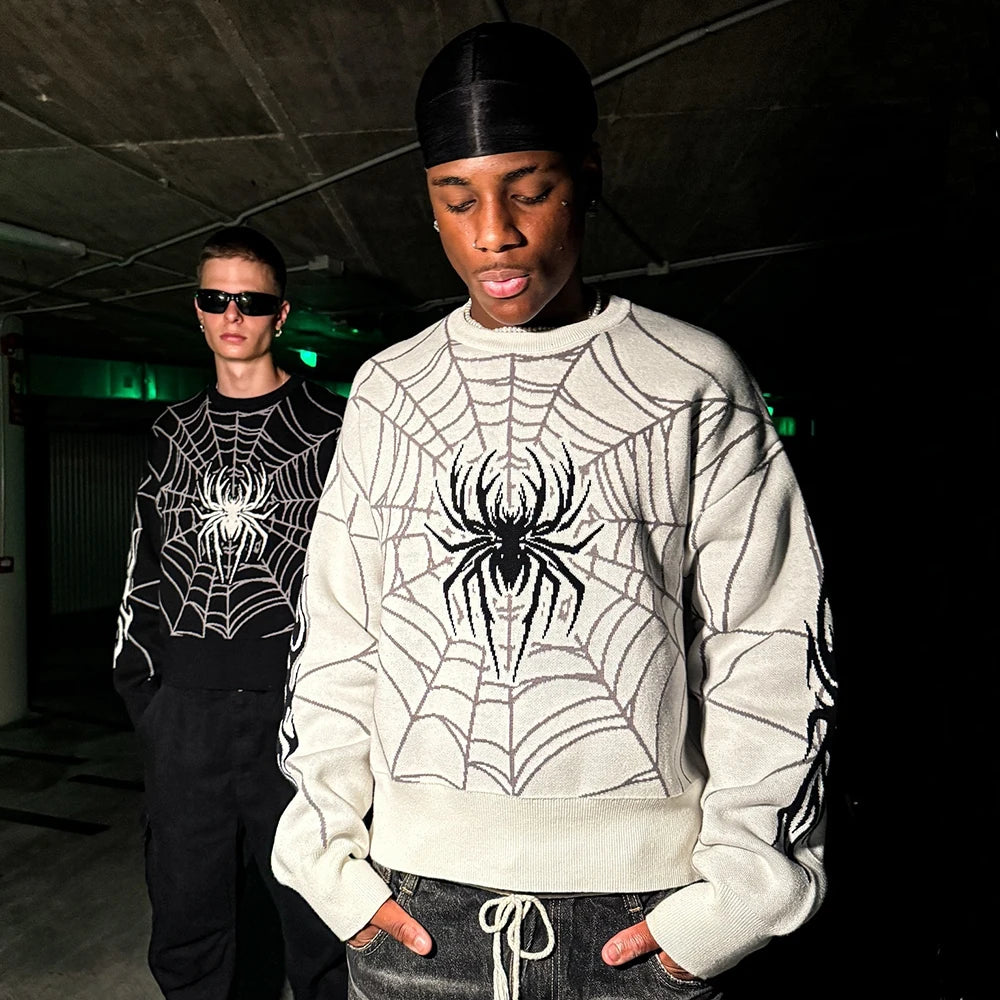 Spider Knit Sweater