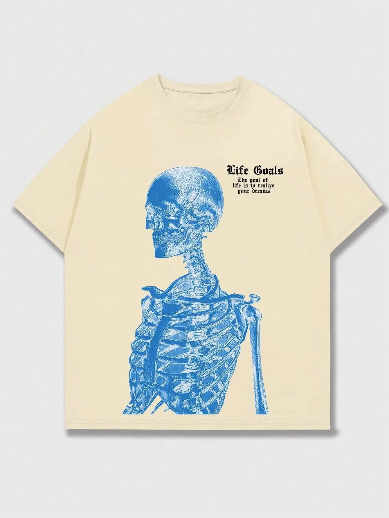 Blue Skeleton T-Shirt