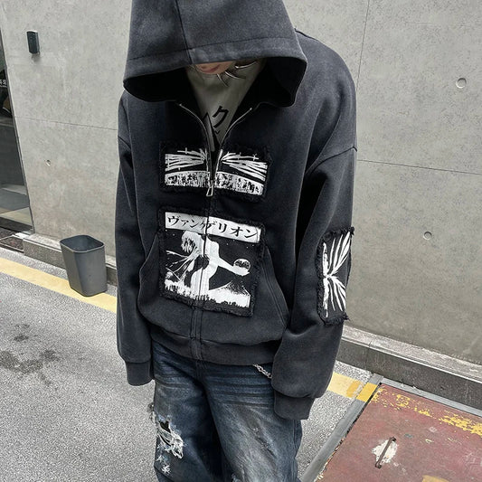 Guardian Angel Zip-Up Hoodie