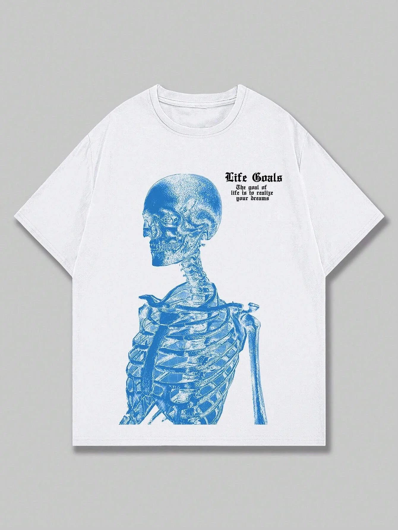 Blue Skeleton T-Shirt