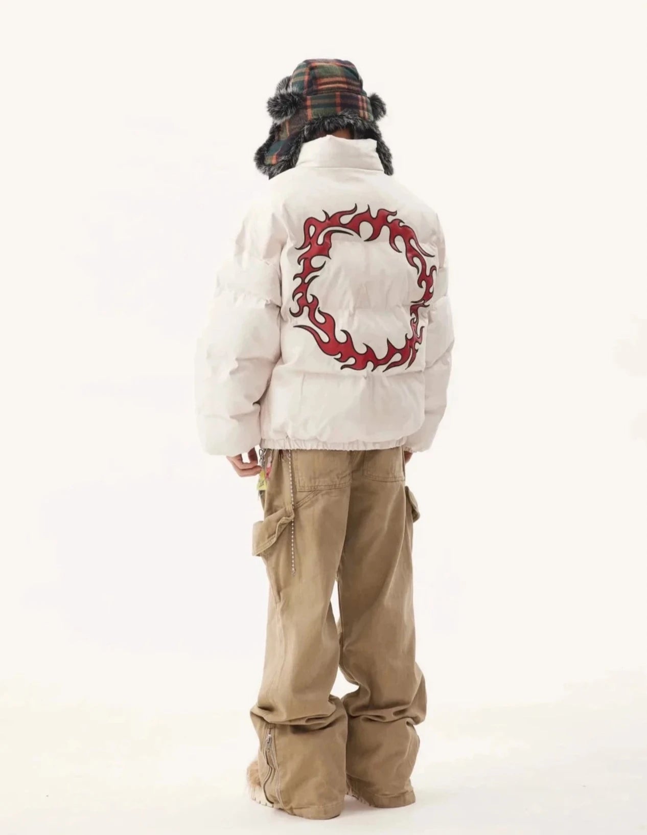 Fire Branded Puffer Jacket