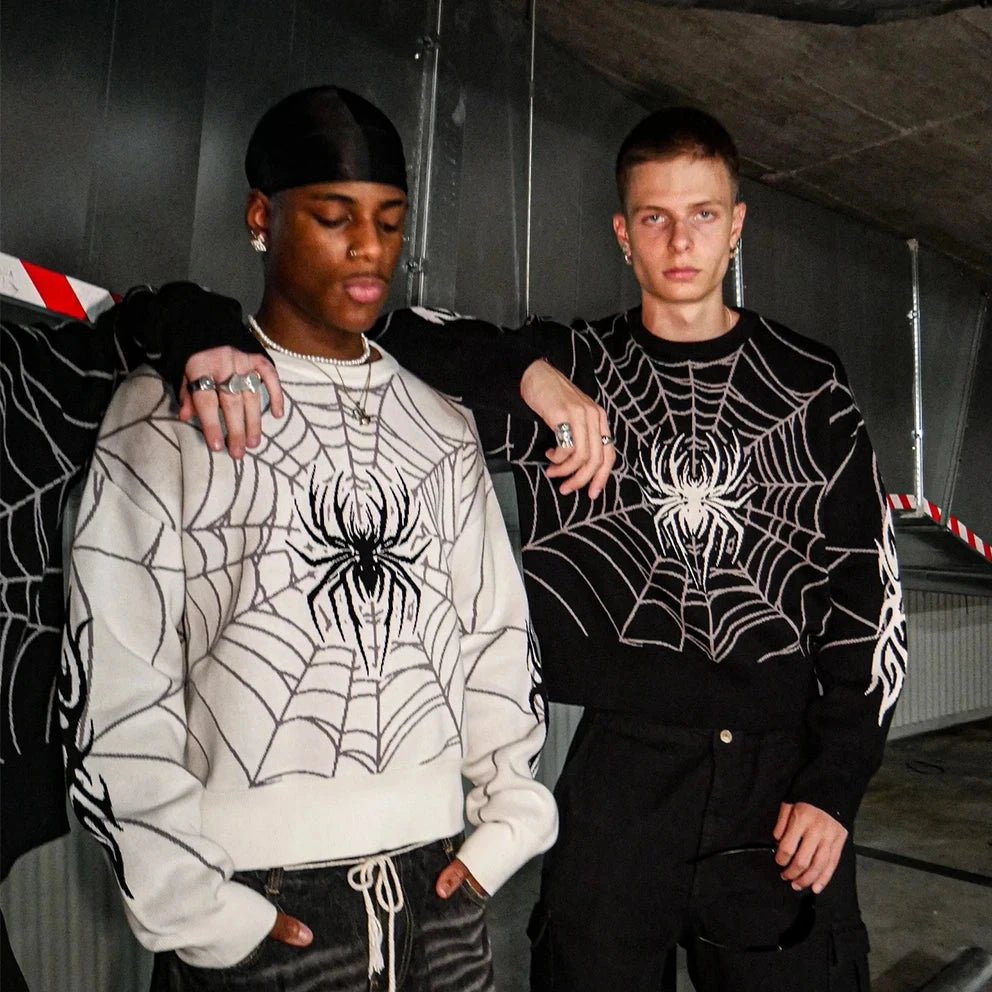 Spider Knit Sweater