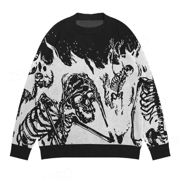 Judgement Fire Knitted Sweater