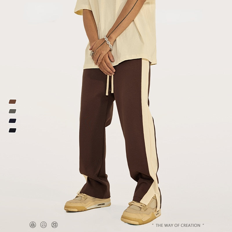 Luxury Two-Tone Trackpant
