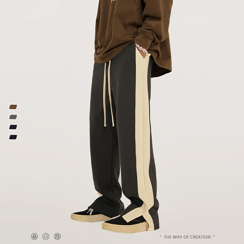 Luxury Two-Tone Trackpant