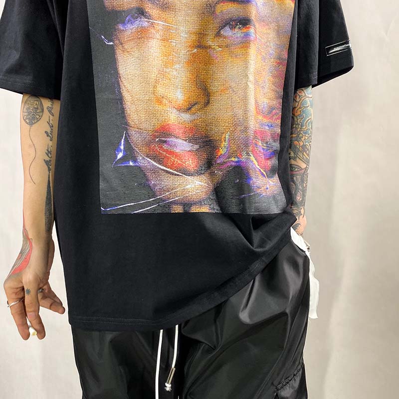 2 Face tee - SHIRO KAGE