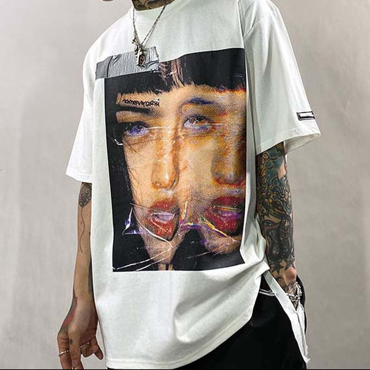 2 Face tee - SHIRO KAGE