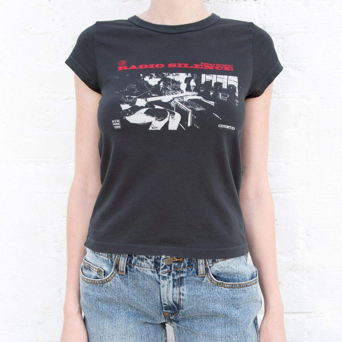Vintage Classic "Radio Silence" Graphic T Shirt - SHIRO KAGE